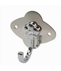 Appendino Gancio Appendiabiti Porta Asciugamano 1 Posto Bagno Fiori Parete 52672         