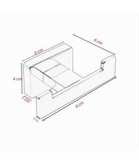 Appendino Gancio Doppio Da Muro Porta Asciugamani Accappatoi Cromato Bagno 87211         