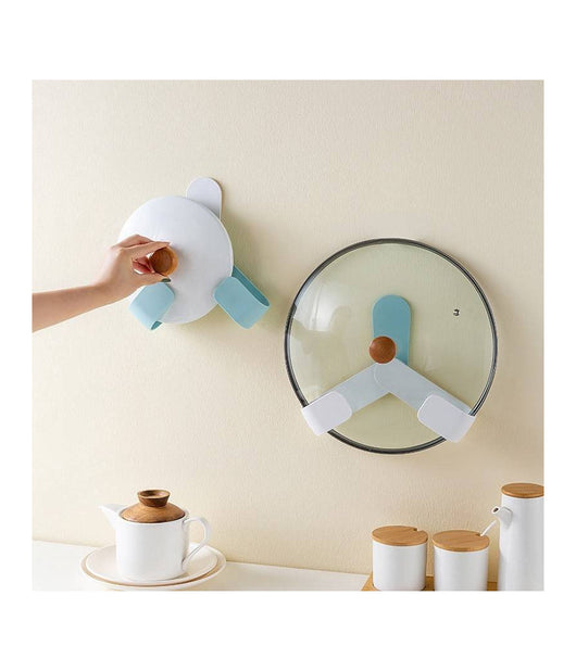 Appendino Multiuso Multifunzione Stand Poggia Coperchio Pentole Appendi Mestolo         