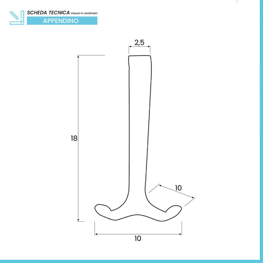 Appendino trasparente per porta o box doccia con libera installazione
