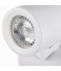 Applique 2 Diffusori Orientabile Soffitto Parete Lampada Gu10 Bianco Nero Th8802         