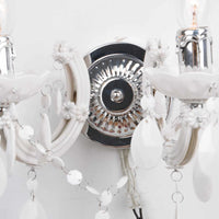 LÚZETE - APPLIQUE 2 LUCI PRIMAVERA BIANCO