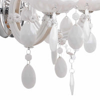 LÚZETE - APPLIQUE 2 LUCI PRIMAVERA BIANCO