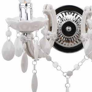 LÚZETE - APPLIQUE 2 LUCI PRIMAVERA BIANCO