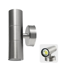Applique A Led Cilindro Doppio Fascio Luce Up E Down Sotto Sopra 5w         
