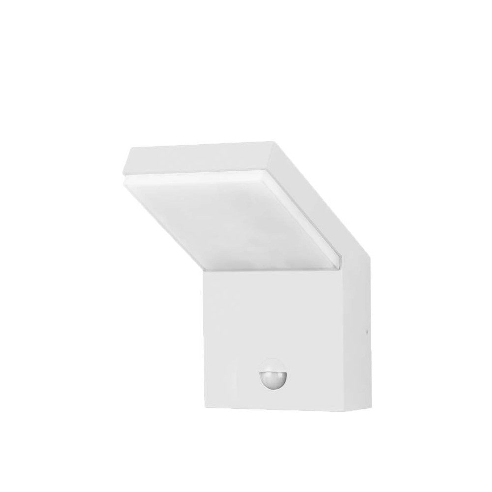 Applique a led da parete IP54 18W con sensore Nero 2200K/2700K/3000K con sensore di movimento e crepuscolare