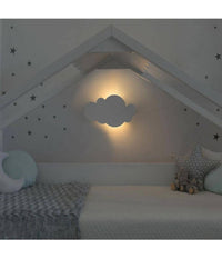 Applique A Led Forma Nuvola Lampada Da Parete 9 W 3 Colorazione Di Luce Aq28-b3c         