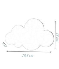 Applique A Led Forma Nuvola Lampada Da Parete 9 W 3 Colorazione Di Luce Aq28-b3c         