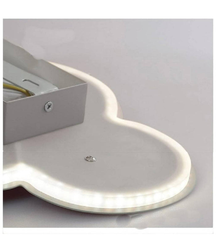 Applique A Led Forma Nuvola Lampada Da Parete 9 W 3 Colorazione Di Luce Aq28-b3c         