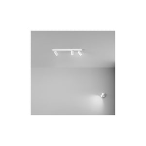 Applique a led ODDY orientabile rotonda Bianca da 1xGu10 Perenz