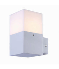 Applique A Muro Per Esterno Lampada Da Parete In Alluminio Attacco E27 Ip44 B160         