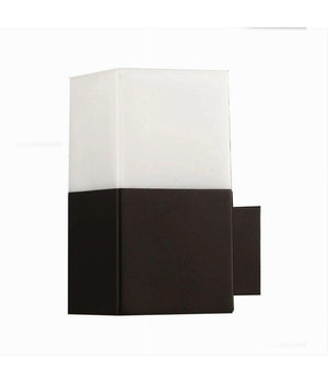 Applique A Muro Per Esterno Lampada Da Parete In Alluminio Attacco E27 Ip44 B160  Nero       