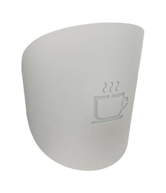 Applique A Parete Con Raffigurazione Tazza Del Caffè Lampada Attacco G9 Ip20 Aq45  Bianco       