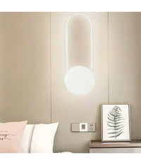 Applique A Parete Moderno Interni A Led 14watt Luce Fredda 6500k Calda 3000k E23         