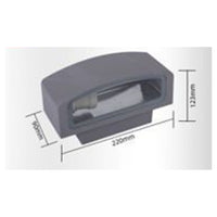 Applique A Parete Per Esterno Ip44 Attacco E27 Luce Lampada Da Muro Grigio Es29