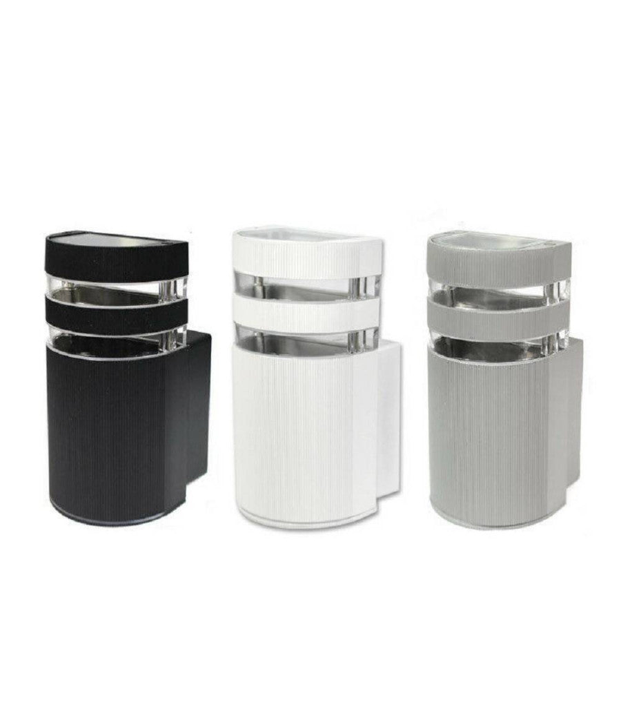 Applique A Parete Per Esterno Luce Lampada Muro Moderna Giardino Terrazzo Es17         