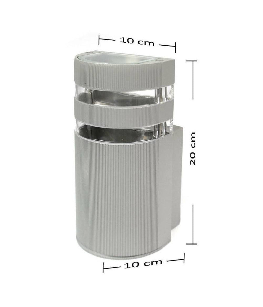 Applique A Parete Per Esterno Luce Lampada Muro Moderna Giardino Terrazzo Es17         