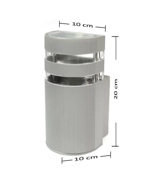 Applique A Parete Per Esterno Luce Lampada Muro Moderna Giardino Terrazzo Es17         