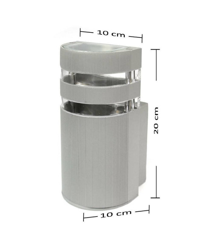 Applique A Parete Per Esterno Luce Lampada Muro Moderna Giardino Terrazzo Es17         