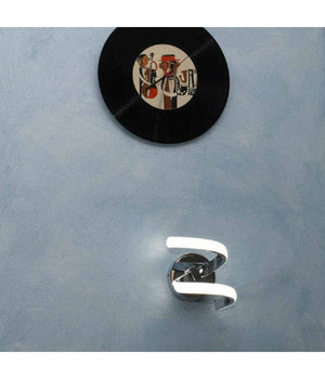 Applique A Parete Stilizzato 9 W Spirale Argento Tre Colorazioni Di Luce E58-a3c         