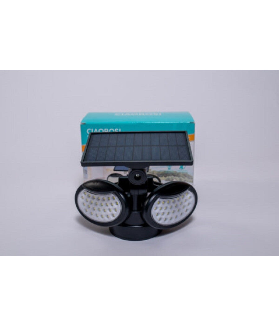 Applique Ad Induzione Solare 10 W Con Sensore Movimento Luce Led Ip67 Tx-9502         