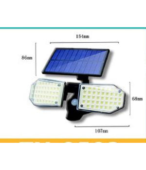 Applique Ad Induzione Solare 10w Ip67 Con Sensore Movimento Luce Led Tx-9503         