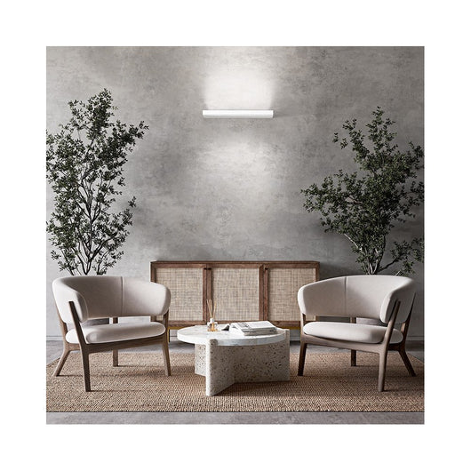 Applique BED da parete a led in alluminio 16W 28 cm Bianca Perenz