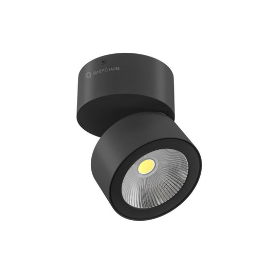 Applique Concord Tricolore da 14w a led orientabile rotonda nera