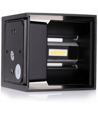 Applique Cubo Led Impermeabile Da Esterno Da Parete In Alluminio Da 10w 1200 Lmn         