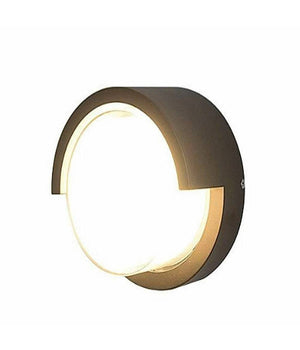 Applique Da Esterno E Interno Lampada Moderna Per Parete Muro Ip65 Faretto 12w         