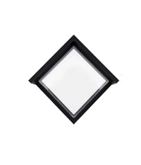 Applique Da Esterno E Interno Lampada Moderna Per Parete Quadra Ip65 Faretto 12w         