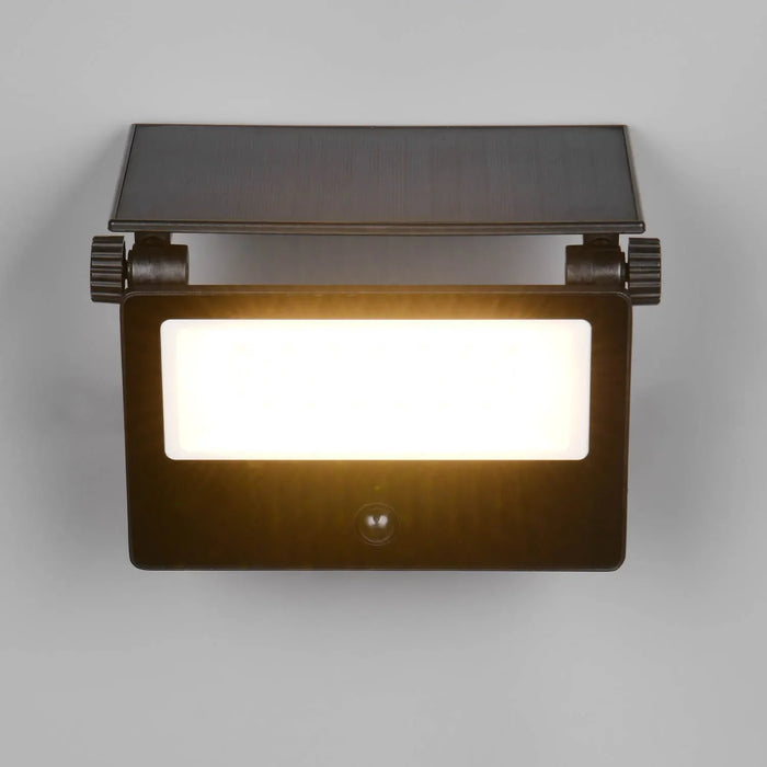 LÚZETE - APPLIQUE DA ESTERNO SOLARE 18W 3000K-6000K SENSORE ORIENTABILE IP54 MUSCARI