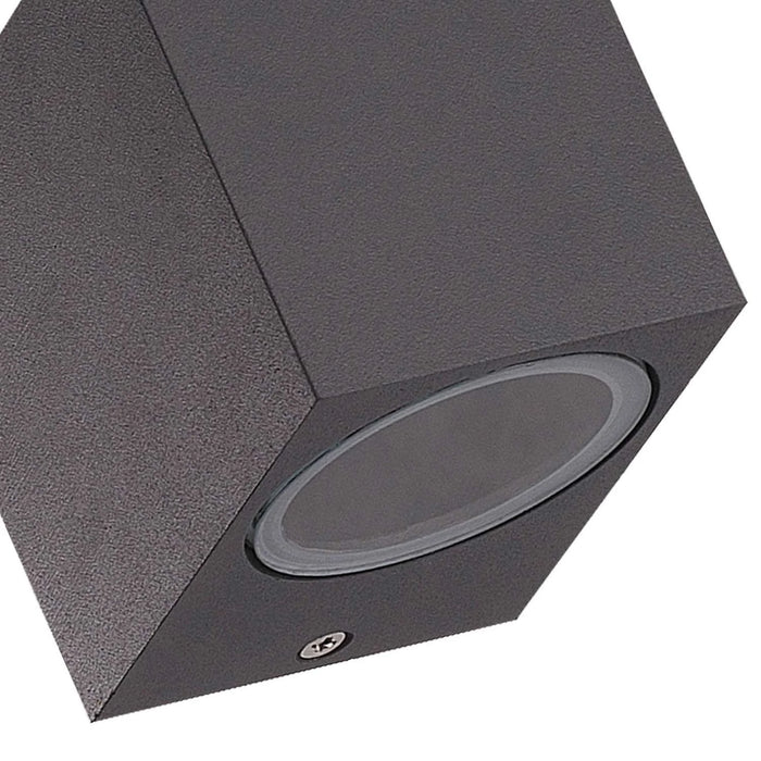 LÚZETE - APPLIQUE DA ESTERNO TANGO GU10 ANTRACITE