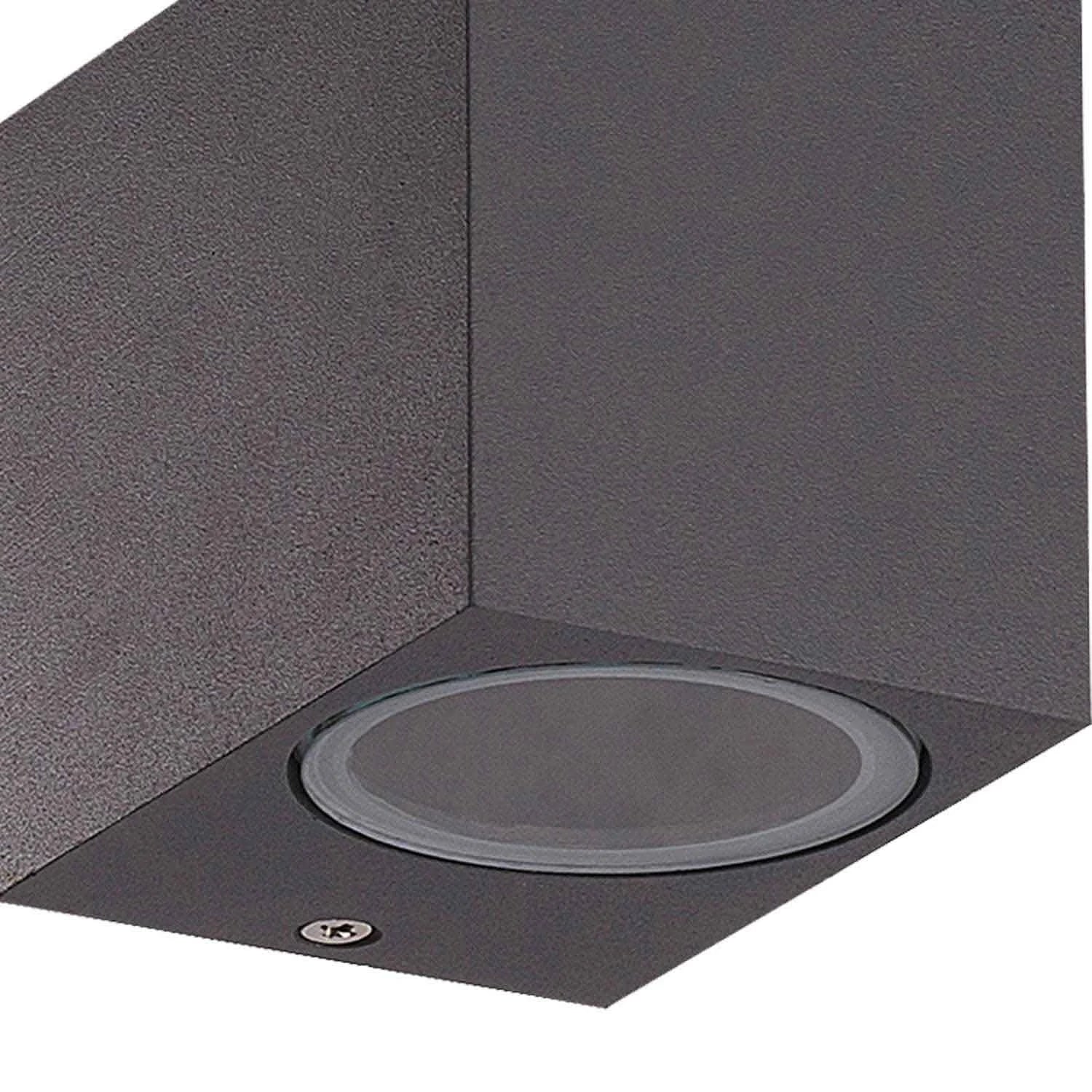 LÚZETE - APPLIQUE DA ESTERNO TANGO GU10 ANTRACITE