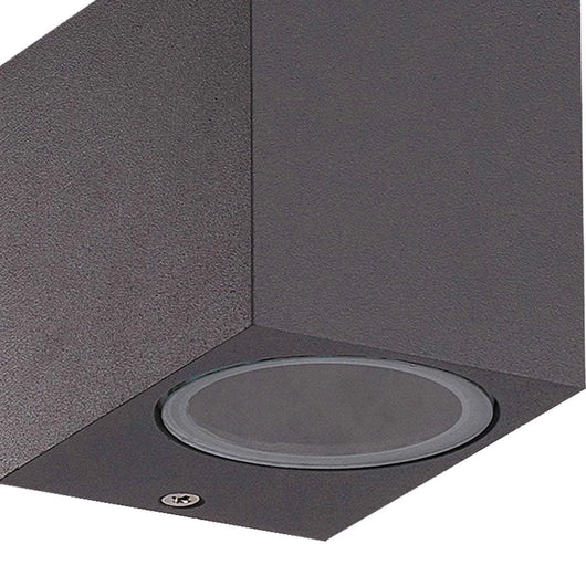 LÚZETE - APPLIQUE DA ESTERNO TANGO GU10 ANTRACITE