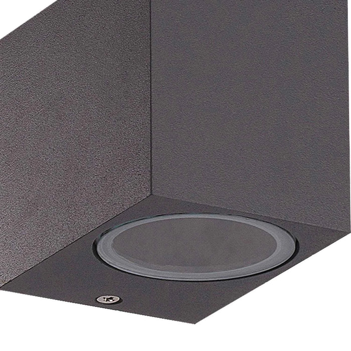 LÚZETE - APPLIQUE DA ESTERNO TANGO GU10 ANTRACITE