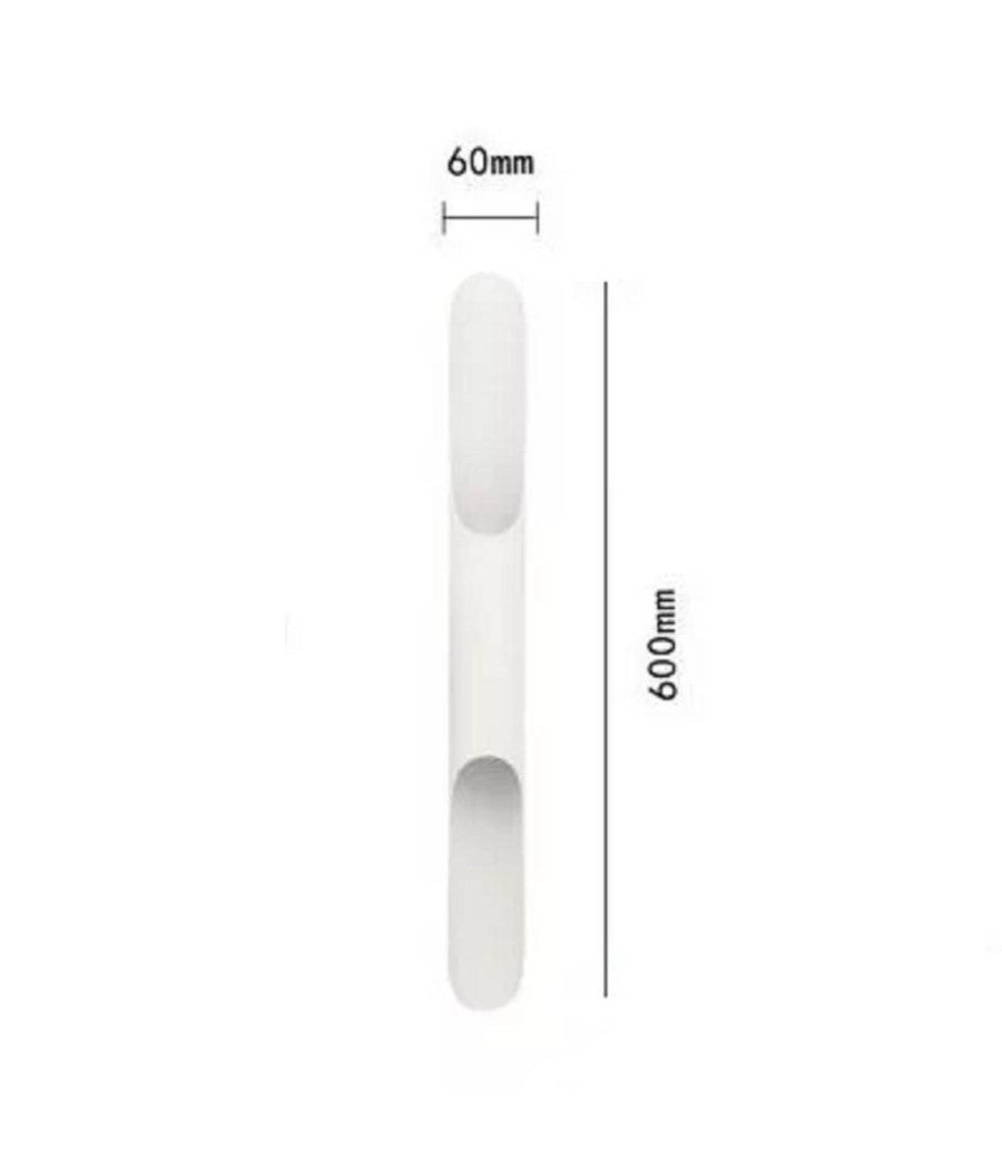 Applique Da Muro Lampada Da Parete Moderno Attacco 2xg9 Ip20 Bianco O Nero Aq44         