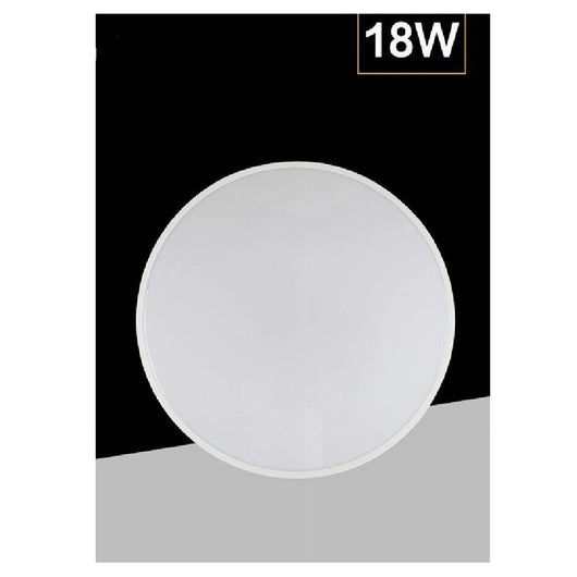 Trade Shop - Applique Da Muro Parete Led Rotondo 18w Ip44 Tre Temperature Di Luce Es-pn300-3c -