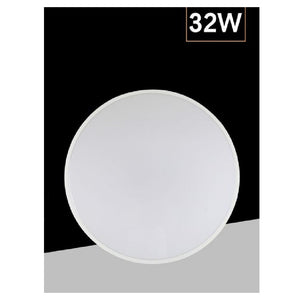 Trade Shop - Applique Da Muro Parete Led Rotondo 32 W Ip44 3 Temperature Di Luce Es-pn380-3c -