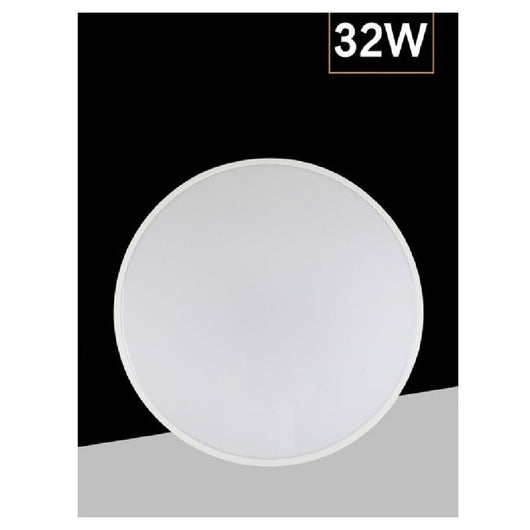 Trade Shop - Applique Da Muro Parete Led Rotondo 32 W Ip44 3 Temperature Di Luce Es-pn380-3c -