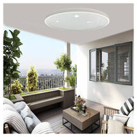 Trade Shop - Applique Da Muro Parete Led Rotondo 32 W Ip44 3 Temperature Di Luce Es-pn380-3c -