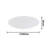 Trade Shop - Applique Da Muro Parete Led Rotondo 32 W Ip44 3 Temperature Di Luce Es-pn380-3c -