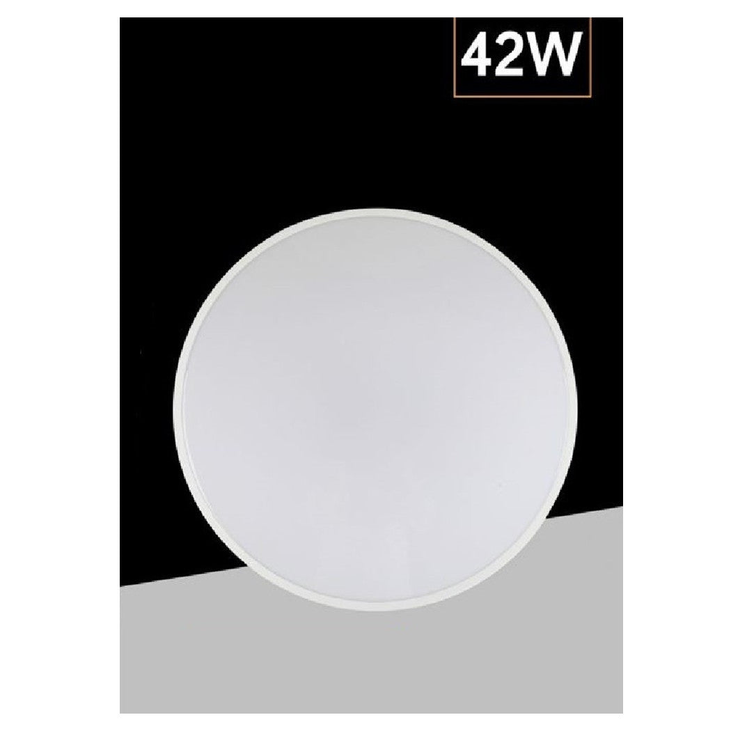 Trade Shop - Applique Da Muro Parete Led Rotondo 42watt Ip44 Tre Temperature Luce Es-pn480-3c -