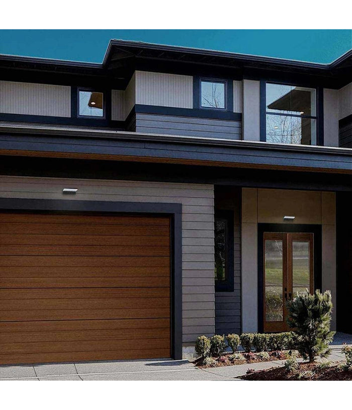 Applique Da Muro Per Esterno Led 10 W Lampada Da Parete Nero Facciata Ip54 B82-n         