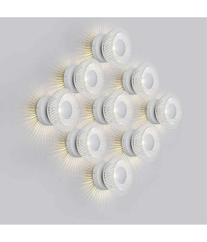Applique Da Muro Stile Industriale Lampada Decorativa In Metallo Attacco G9 Aq48         