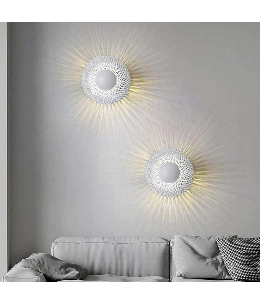 Applique Da Muro Stile Industriale Lampada Decorativa In Metallo Attacco G9 Aq48         