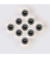 Applique Da Muro Stile Industriale Lampada Decorativa In Metallo Attacco G9 Aq48         