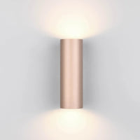 LÚZETE - APPLIQUE DA PARETE 2 LUCI BIDIREZIONALE METALLO COFFEE/GRIGIO GU10 GRAFTON