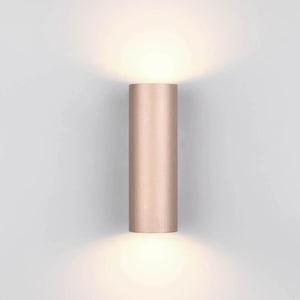 LÚZETE - APPLIQUE DA PARETE 2 LUCI BIDIREZIONALE METALLO COFFEE/GRIGIO GU10 GRAFTON