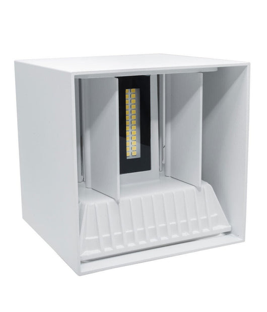 Applique Da Parete 52 Led 22 W Per Esterno Doppia Emissione Luminosa Ip65 Es66-b         